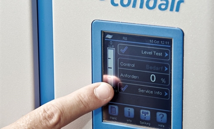 Condair RS with touch screen controller